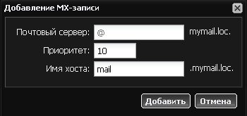 MX-запись::